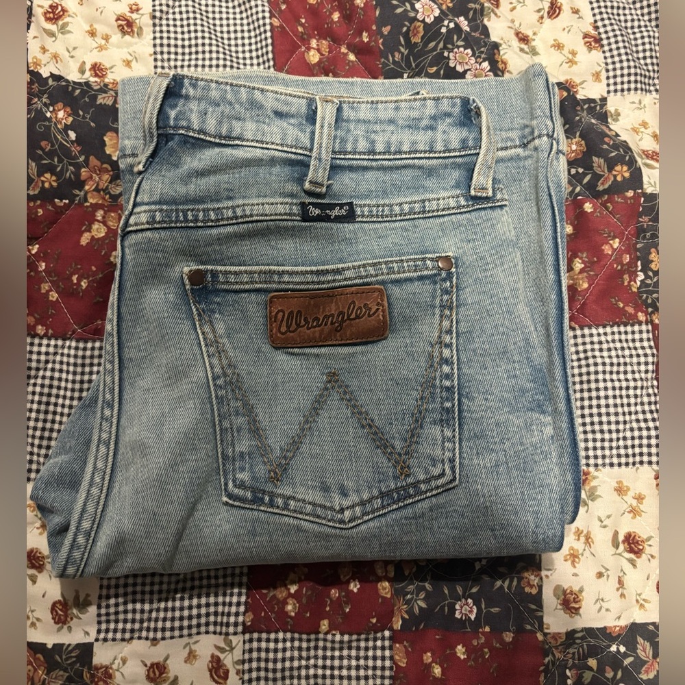 Wrangler Light Blue High Rise Women Jeans